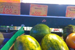 watermelon one dollar sunrise market