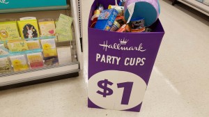 Hallmark party cups