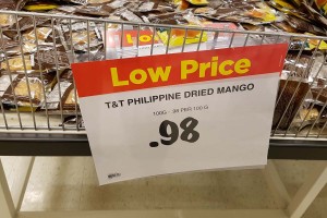 Philippine Dried Mango