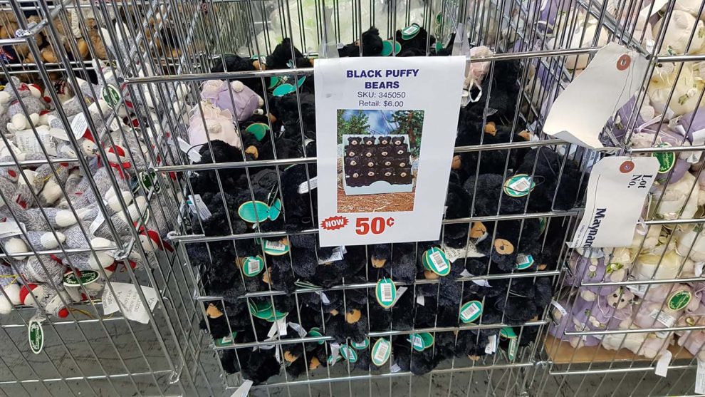 black puffy bear price