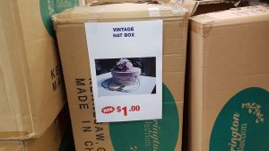 vintage hat box