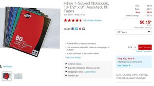 hilroy notebook