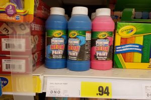 crayola neon paint