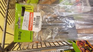 bbq scooper and clamp set