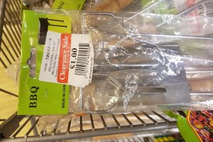 bbq scooper and clamp set