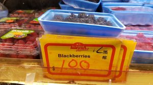 blackberries
