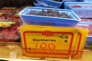 blackberries